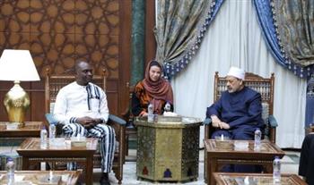   شيخ الأزهر يستقبل وزير الأمن البوركيني ويناقشان سبل تعزيز دعم الشعب البوركيني  