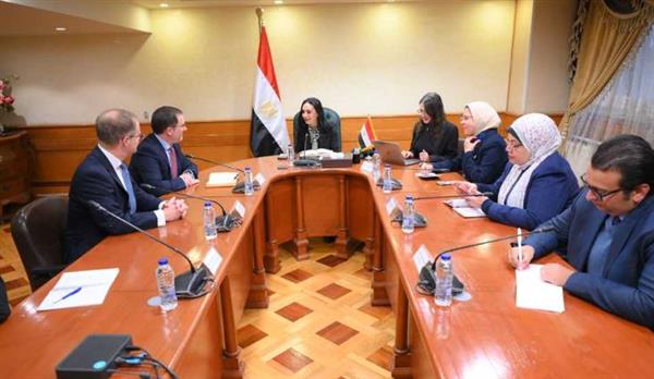 وزيرة التضامن تلتقي ممثل الخارجية البريطاني في فلسطين