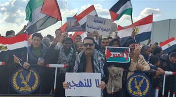   النائب طه الناظر من أمام معبر رفح : إصطفافنا رسالة تأكيد علي رفض التهجير