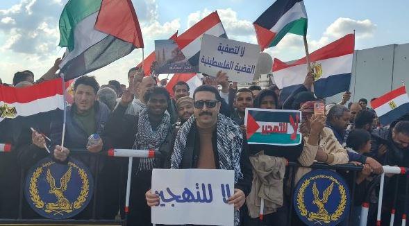النائب طه الناظر من أمام معبر رفح : إصطفافنا رسالة تأكيد علي رفض التهجير