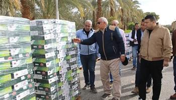   محافظ الوادى الجديد يوجه باستكمال أعمال المساعدات الإنسانية للشعب الفلسطيني
