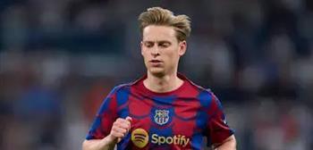 برشلونة يرغب في تمديد عقد لاعبه الهولندي فرينكي دي يونج