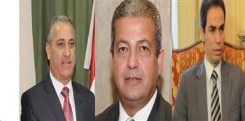   عبد العزيز يستقبل الشوربجي والمسلماني لبحث سبل التعاون