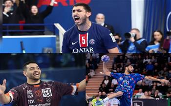   3 لاعبين مصريين في المربع الذهبي لكأس فرنسا لكرة اليد