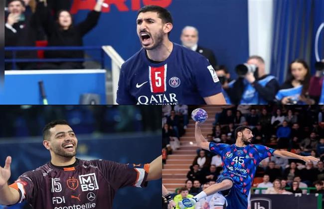 3 لاعبين مصريين في المربع الذهبي لكأس فرنسا لكرة اليد
