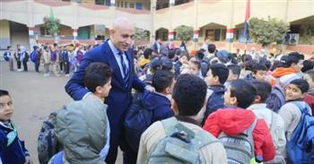   وزير التعليم يتابع انطلاق الفصل الدراسي الثاني بمدارس الدقهلية 