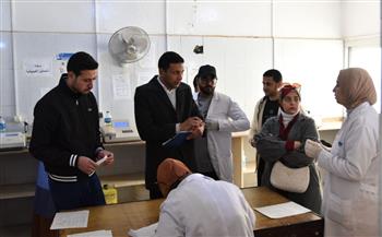   "الصحة": فريق الحوكمة والمراجعة الداخلية يتفقد مستشفى الشيخ زويد المركزي
