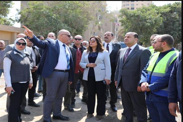 وزيرة التنمية المحلية تعلن تطوير شارع الرشاح بشبرا الخيمة بتكلفة 51.7 مليون جنيه