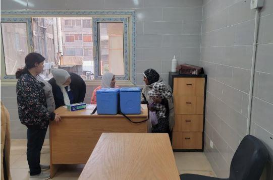 محافظ الجيزة يتابع الاستعدادات النهائية بوحدة صحة "روضة السودان"