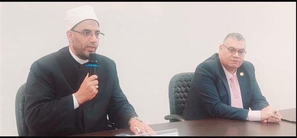 وكيل أوقاف الإسكندرية ومحاضره حول (منهج الإسلام في صناعة العقول)