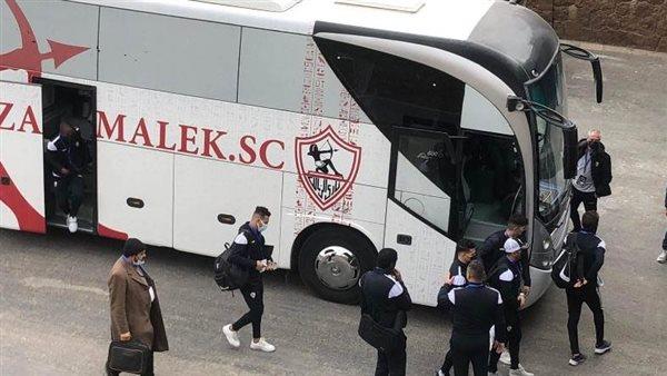 الزمالك يصل استاد القاهرة استعدادا لخوض مباراة القمة أمام الأهلي