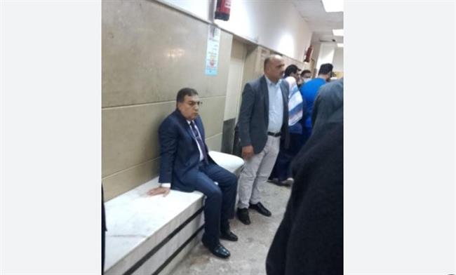 محافظ الدقهلية يتابع المصابين في حريق فرن الصاوي من مستشفى الطوارئ 