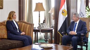   رئيس الأعلى للإعلام يستقبل المدير التنفيذي للأكاديمية الوطنية للتدريب