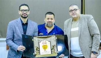   رئيس نادي المنصورة يستقبل رئيس الاتحاد المصري للجودو