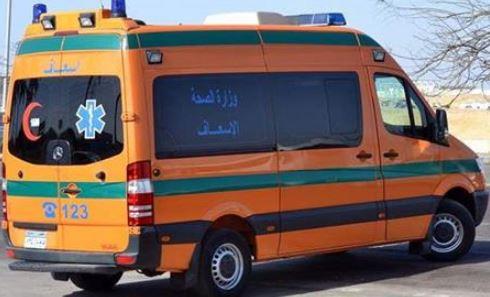 مصرع 3 أشخاص وإصابة 2 إثر حادث تصادم ميكروباص وموتوسيكل بمدينة بدر