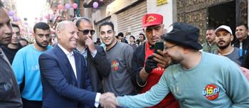   محافظ القاهرة يتابع استعدادات حفل إفطار المطرية (صور)
