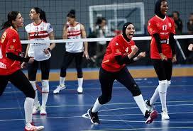   سيدات طائرة الأهلي يحقق لقب الدوري علي حساب الزمالك