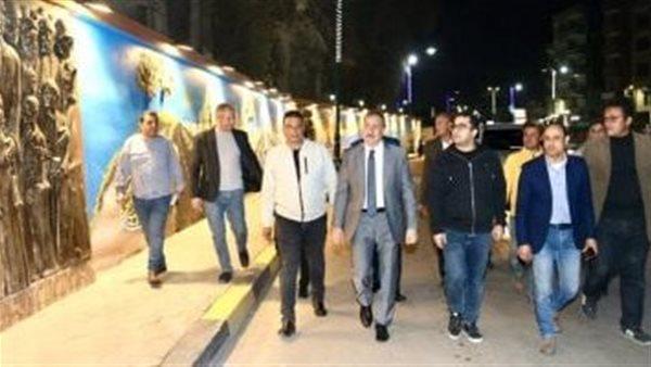 محافظ المنوفية يتابع إنشاءات ممشى شبين الكوم الجديد