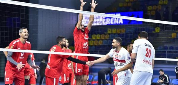 الأهلي يواجه الزمالك في نصف نهائي الدوري للكرة الطائرة الليلة