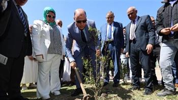   محافظ كفر الشيخ يغرس أول شجرة بالجامعة في بدء الأسبوع البيئي
