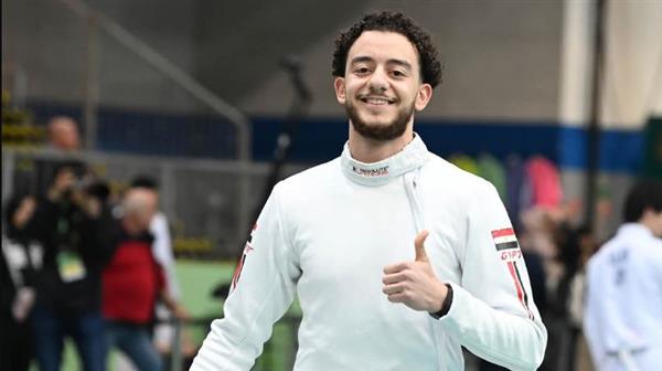 محمد السيد يتأهل لنصف نهائي الجائزة الكبري لسيف المبارزة بالمجر