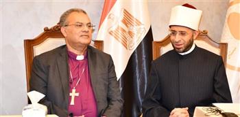   وزير الأوقاف يستقبل وفد الكنيسة الإنجيلية بمسجد مصر الكبير ويثمن روح الإخاء الوطني