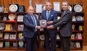   القائم بأعمال رئيس جامعة طنطا يستقبل الملحق الثقافي الليبي 