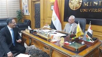   رئيس جامعة المنيا: نسعى لإنشاء جامعة تكنولوجية تقدم كوادر فنية مدربة