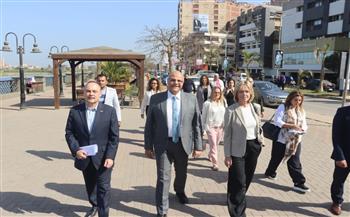   سفيرة النرويج ومحافظ القليوبية يتفقدان وحدات العنف ضد المرأة بجامعة بنها 
