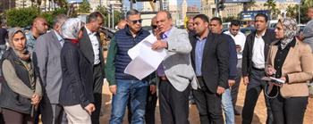   محافظ الإسكندرية يتابع نسب إنجاز مشروع تطوير ميدان الغزالتين 