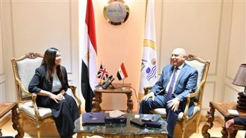   تعاون مصري بريطاني في مجالي الصناعة والنقل