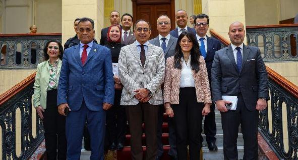 وزيرة التخطيط تشارك في احتفالات السفارة الإسبانية والمركز الأفريقي للتحول الاقتصادي