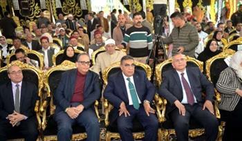 محافظ الدقهلية يشهد احتفالية حزب الوفد الذهبية "رواد الأرض"