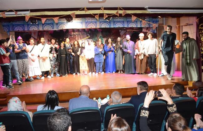 عرض مسرحي لطلبة الأكاديمية العربية للعلوم والتكنولوجيا 