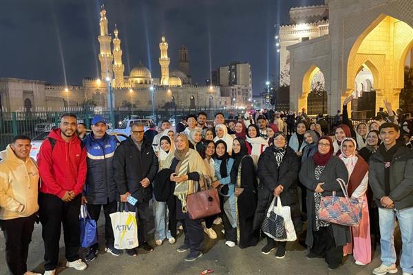 جامعة قناة السويس تنظم رحلة لطلابها إلى معالم القاهرة الأثرية ضمن الأنشطة الرمضانية
