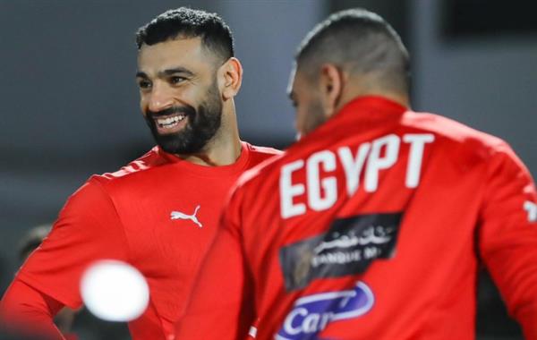 محمد صلاح يحفز لاعبي المنتخب قبل مواجهة إثيوبيا