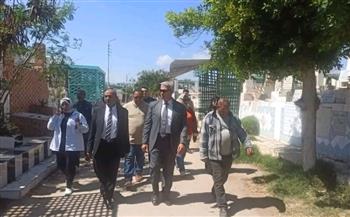  سكرتير عام بورسعيد يقود حملة مكبرة لنظافة "المقابر القديمة"وضبط المخالفات بحي الزهور