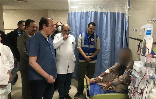 نائب وزير الصحة يجرى زيارة ميدانية لعددٍ من المستشفيات و منشآت الرعاية الأولية بمحافظة أسيوط