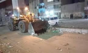   محافظة الجيزة تكثف حملات النظافة ورفع المخلفات والتجريد للطرق والمحاور