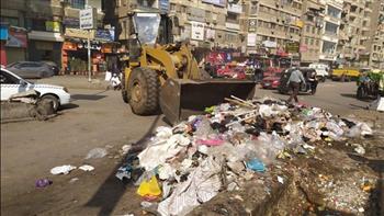  تكثيف حملات النظافة ورفع المخلفات من طرق ومحاور الجيزة 