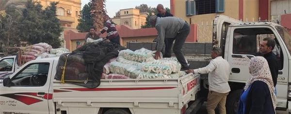 محافظ الجيزة: توزيع ٣٥ طنًا من الدعم السلعي على الأسر الأولى بالرعاية