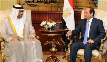   الرئيس السيسي يستقبل الشيخ محمد بن زايد آل نهيان رئيس الإمارات