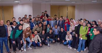   القائم بعمل رئيس جامعة طنطا يشارك في حفل الإفطار السنوي لطلاب المدن الجامعية