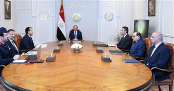   الرئيس السيسي يبحث جهود الحكومة في تفعيل البورصة السلعية المصرية