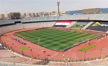 ستاد القاهرة جاهز لاستقبال مباراة مصر وسيراليون .. صور