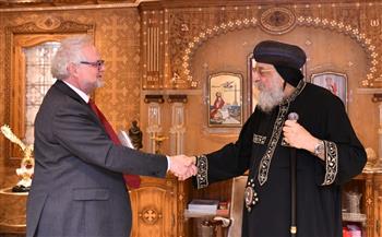   البابا تواضروس يستقبل السفير البولندي في مصر