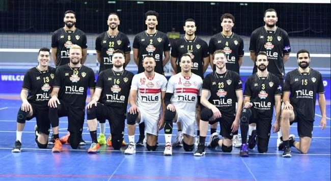 الزمالك يتوج بالميدالية البرونزية في الدوري المصري للكرة الطائرة