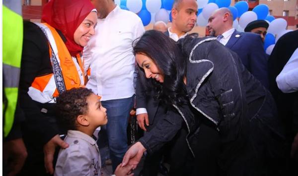 وزيرة التضامن تشهد حفل " إفطار أهالينا" لسكان المناطق المطورة بديلة العشوائيات