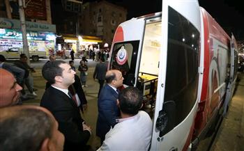   محافظ كفرالشيخ يتفقد سيارة التبرع بالدم المتنقلة ويدعو المواطنين للمشاركة 