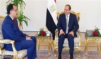   رئيس الوزراء يهنئ الرئيس السيسي بحلول عيد الفطر المبارك